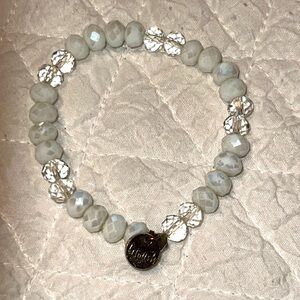 White and Clear Erimish Bracelet